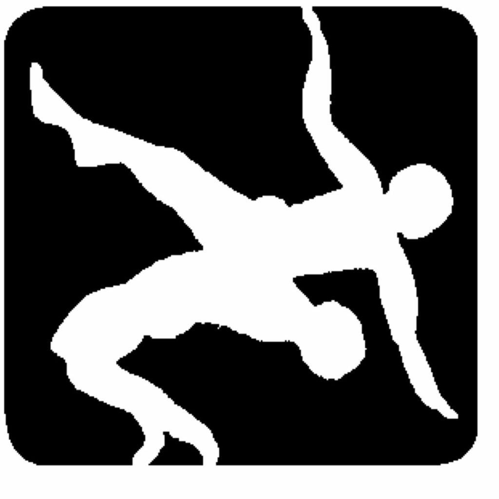 wrestling logo clip art