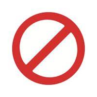 prohibited